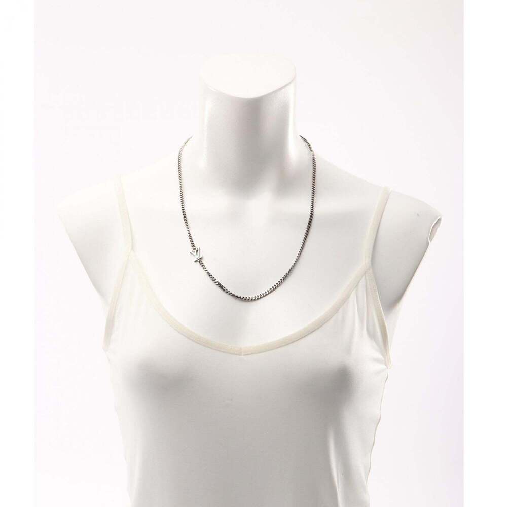 LOUIS VUITTON Silver Necklace - Picture 6 of 8